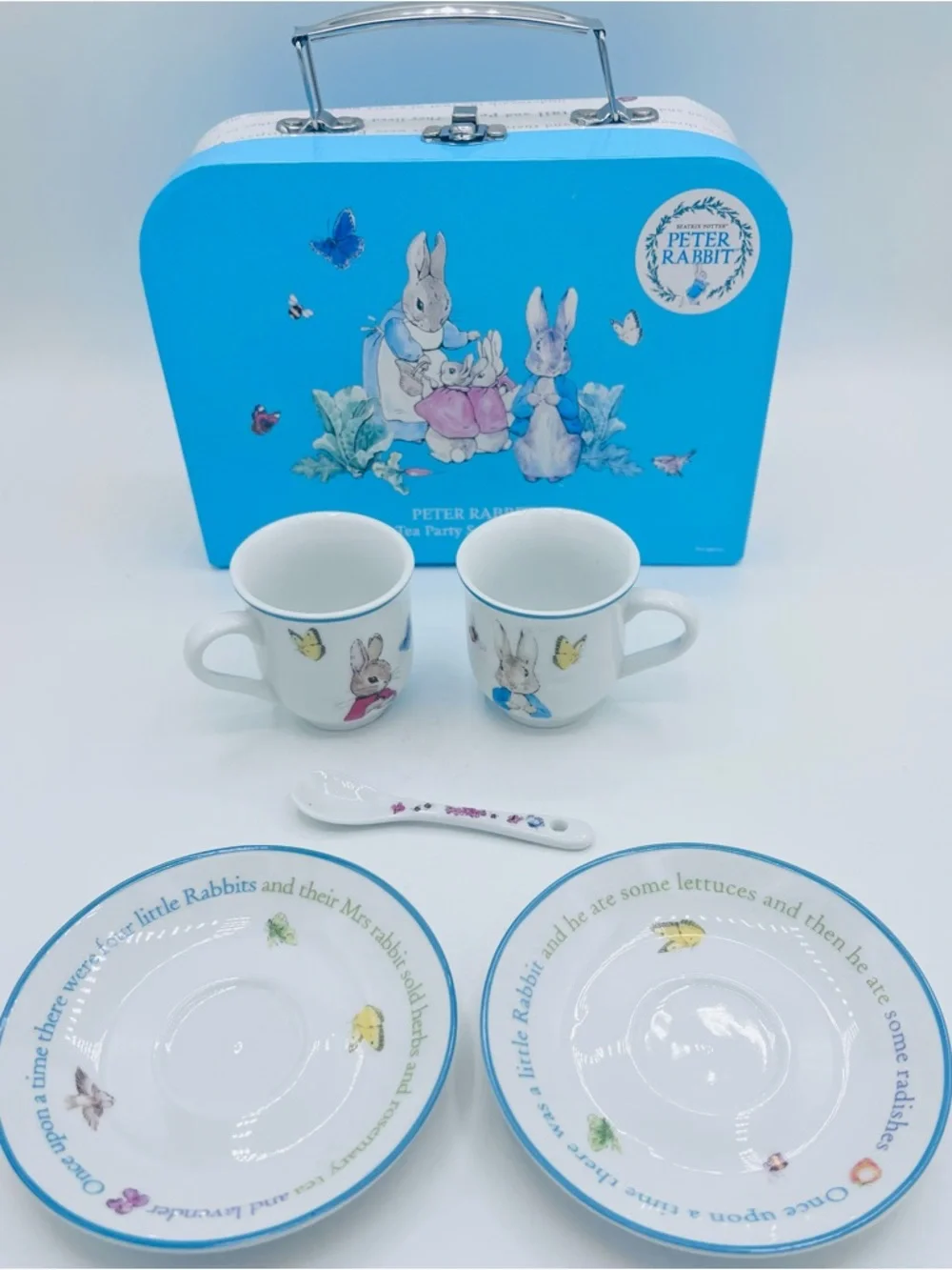 Beatrix Potter Peter Rabbit Tea Set For 2 - Picture 5 of 16